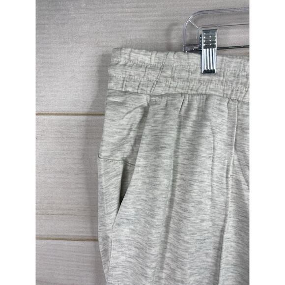 Danskin Womens 2X Scuba Pants Oatmeal Heather Wide Leg Stretch Pull On Soft NWT - Picture 2 of 13